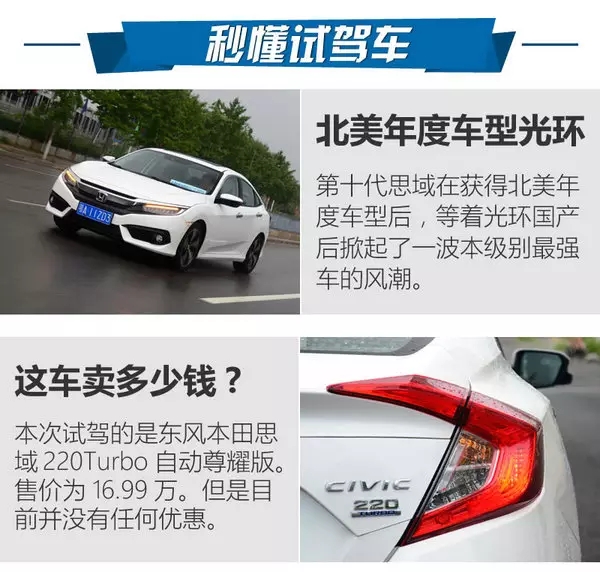 憑什么叫神車？ 本田思域220Turbo試駕